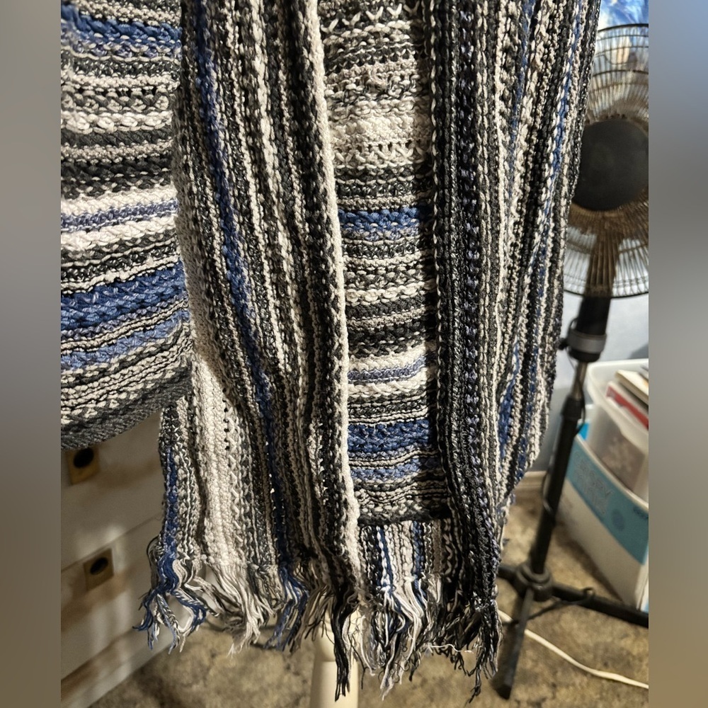 NIC+ZOE Multicolor Fringe Cardigan xl #boho #cottage core #westeren - Picture 4 of 10
